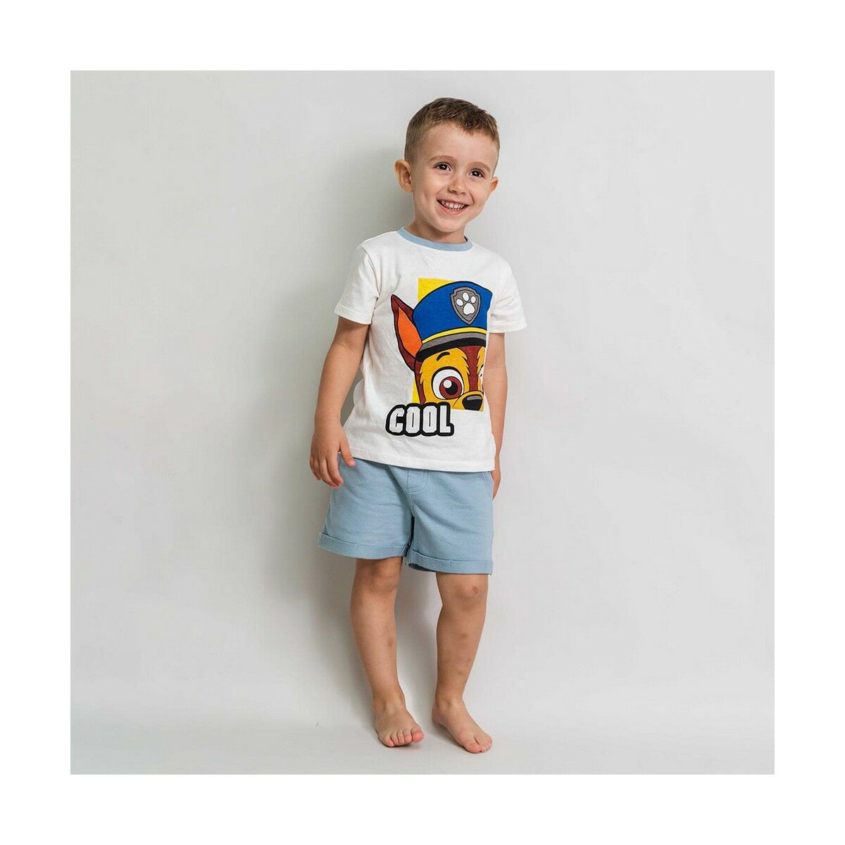 Sæt med tøj The Paw Patrol Beige Børns